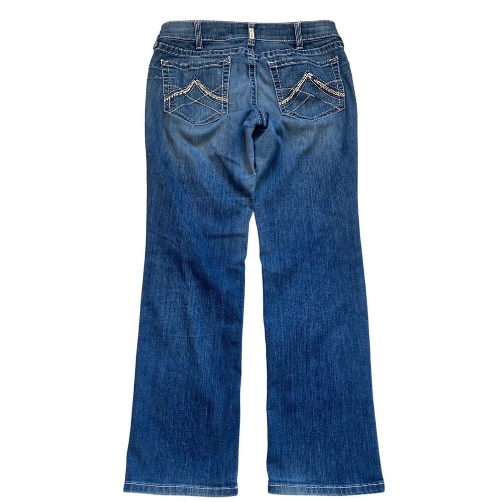 Ariat REAL Denim Women's Bootcut Jeans Size 33 Regular Medium Wash Stretch